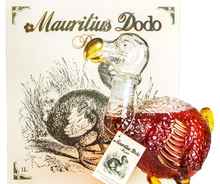 Bottle of Mauritius Dodo rum